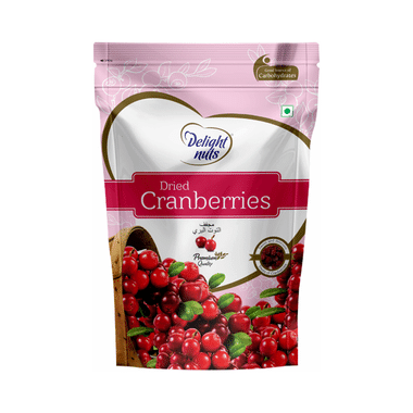 Delight Nuts Dried Cranberries Premium Quality