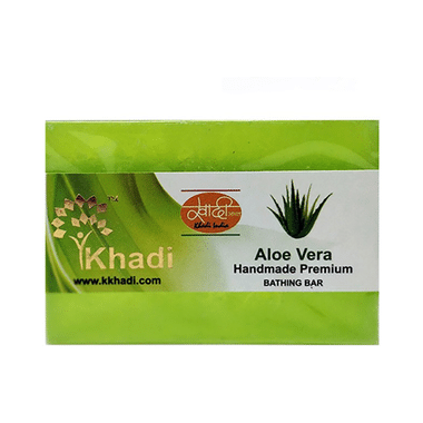 Khadi India Aloe Vera Handmade Premium Bathing Bar