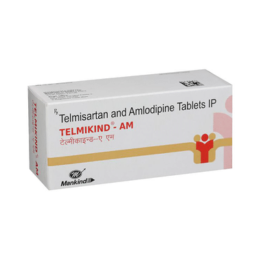 Telmikind-AM 80mg/5mg Tablet