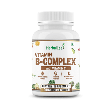 HerbalLeaf Vitamin B Complex + Vitamin C Tablet