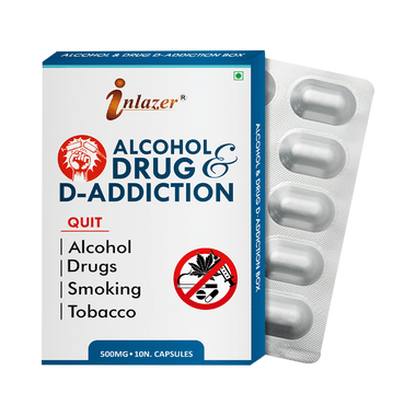 Inlazer Alcohol & Drug D-Addiction Capsule