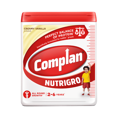 Nutrigro By Complan Protein | 2 To 6 Years | Flavour Creamy Vanilla