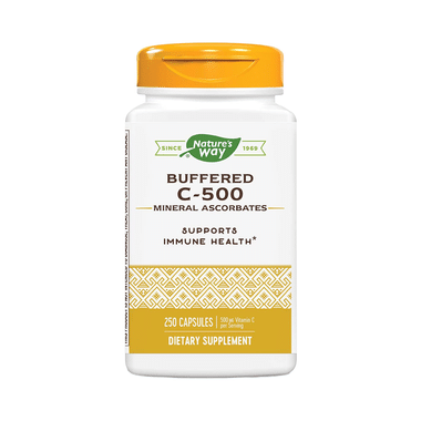 Nature's Way Vitamin C-500 Ascorbate Buffered Capsule