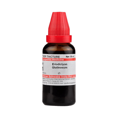 Dr Willmar Schwabe India Eriodictyon Glutinosum Mother Tincture Q