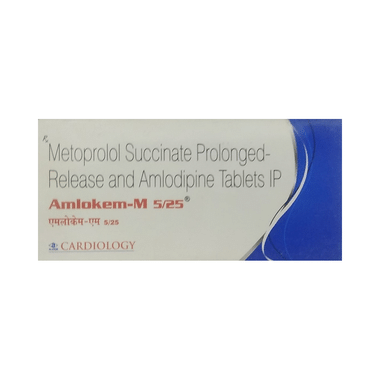 Amlokem M 5mg/25mg Tablet