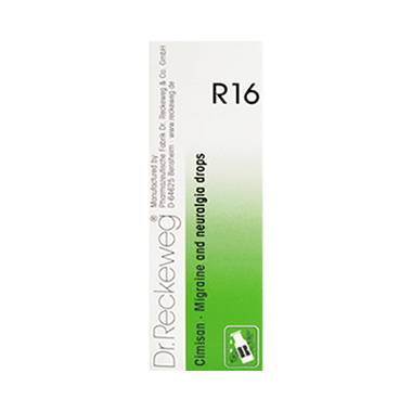 Dr. Reckeweg R16 Migraine And Neuralgia Drop | For Pain Relief