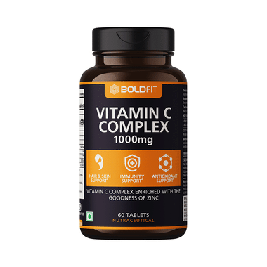 Boldfit Vitamin C Complex 1000mg Tablet