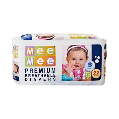 Mee Mee Premium Breathable Diaper Small