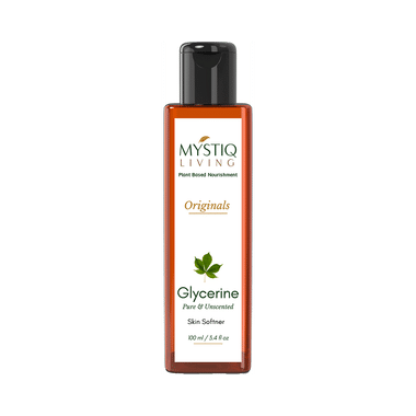 Mystiq Living Glycerine Pure & Unscented Skin Softner