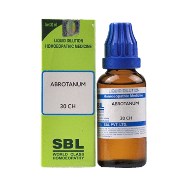 SBL Abrotanum Dilution 30 CH