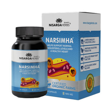 Nisarga Herbs Narsimha Veggie Caps