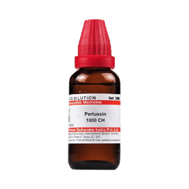 Dr Willmar Schwabe India Pertussin Dilution 1000 CH