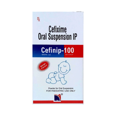 Cefinip 100 Dry Syrup Mango