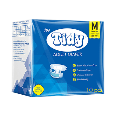 PH Tidy Adult Diaper Medium White