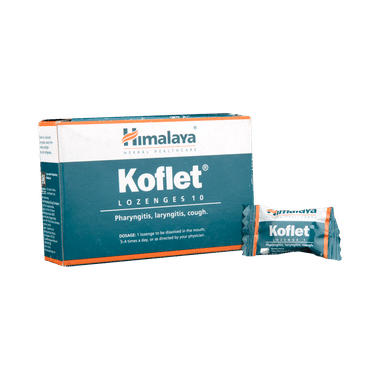 Himalaya Koflet Cough Lozenges| Soothes Sore Throat| Relieves Cough |