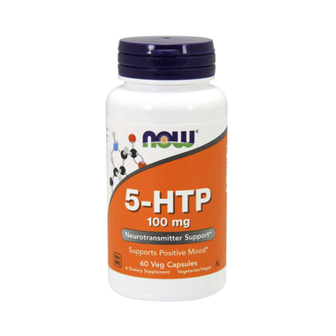 Now Foods 5-HTP 100mg Veg Capsule