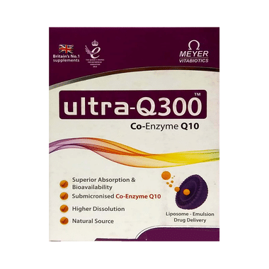 Ultra-Q CoQ10 300mg Soft Gelatin Capsule