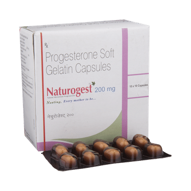 Naturogest 200mg Soft Gelatin Capsule