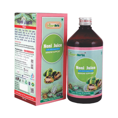 TreasureHerbs Noni Juice with Ashwagandha Sugar Free