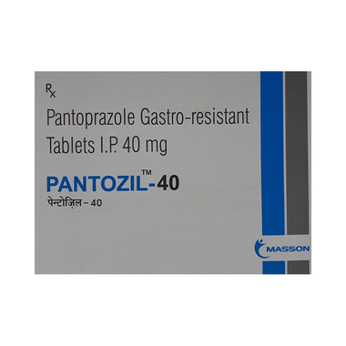 <span style='color:#626A7A'>Pantozil 40 Tablet</span>