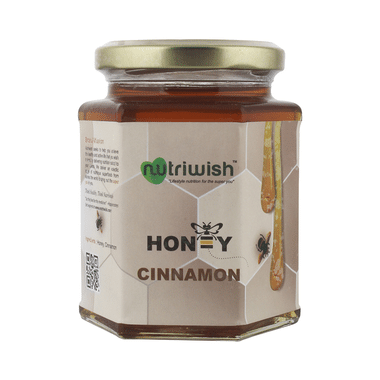 Nutriwish 100% Pure Organic Honey | Flavour Cinnamon