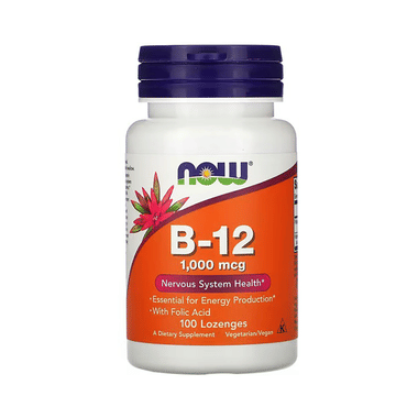 Now Foods B-12 1000mcg Lozenges