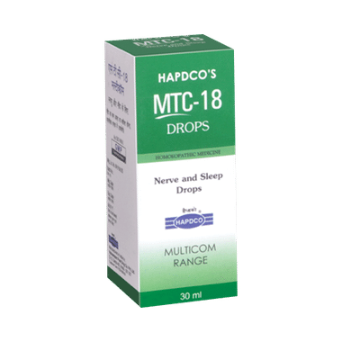 Hapdco MTC-18 Nerve And Sleep Drop