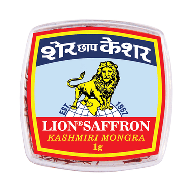 Lion Saffron Kashmiri Mongra (1gm Each)