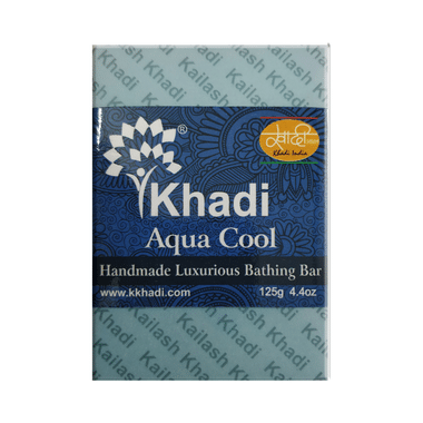 Khadi India Aqua Cool Handmade Luxurious Bathing Bar