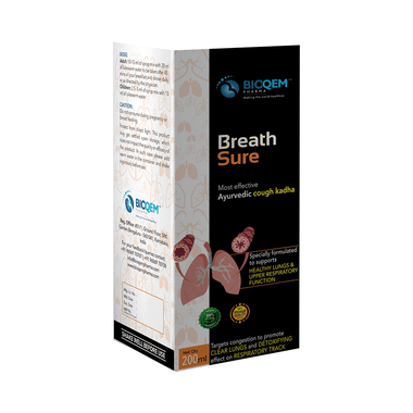 Bioqem Pharma Breath Sure Ayurvedic Cough Kadha