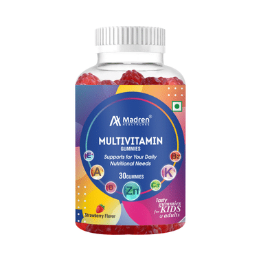 Madren Healthcare Multivitamin Gummies Strawberry