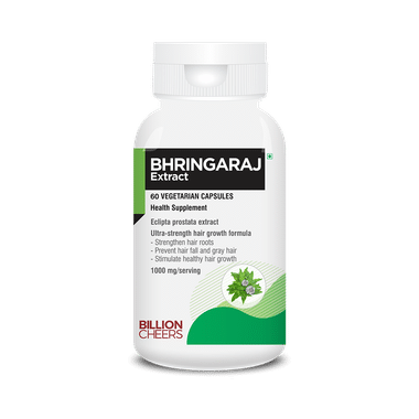 Billion Cheers Bhringaraj Extract Vegetarian Capsules