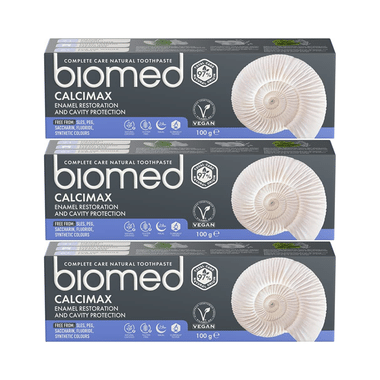 Biomed Complete Care Natural Toothpaste (100gm Each) Calcimax