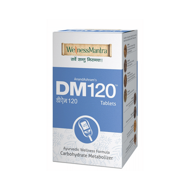 Wellness Mantra AnandAshram's DM 120 Carbohydrate Metabolizer Tablet