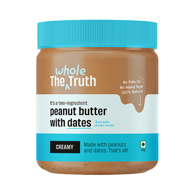 The Whole Truth Peanut Butter With Dates Creamy