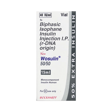 New Wosulin 50/50 Injection