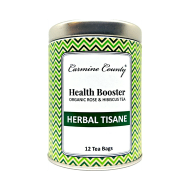 Carmine County Herbal Tisane Tea Bag Health Booster