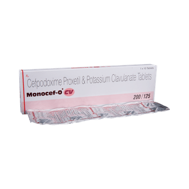 Monocef-O CV 200/125 Tablet