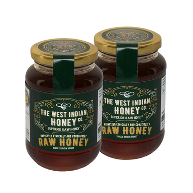 The West Indian Honey Co. Superior Raw Honey (500gm Each) | Zero Added Sugar