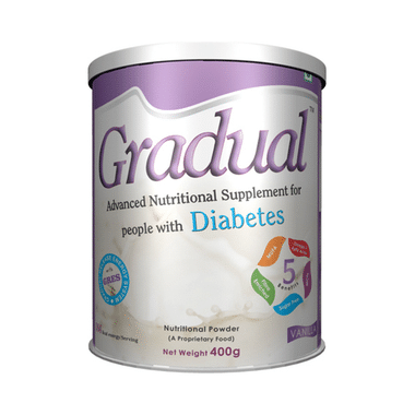 Gradual Diabetes Powder Vanilla