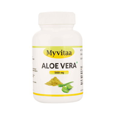 Myvitaa Aloe Vera 500mg Capsule