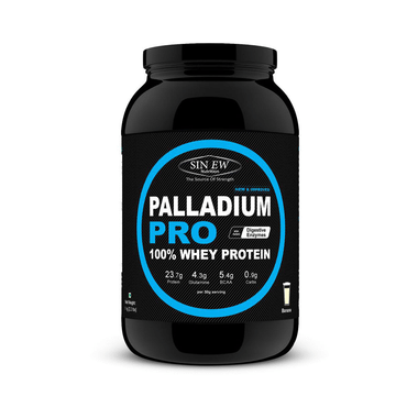 Sinew Nutrition Palladium Pro 100% Whey Protein With Digestive Enzymes Banana