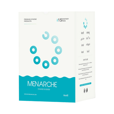 Menarche Cottony Soft & Ultra Thin Sanitary Pads Medium