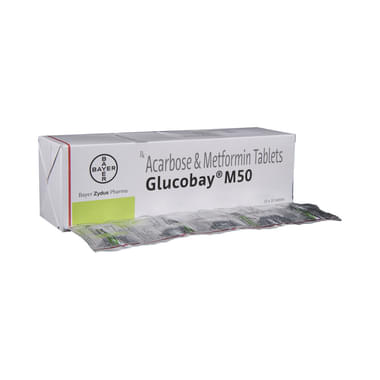 Glucobay M50 Tablet