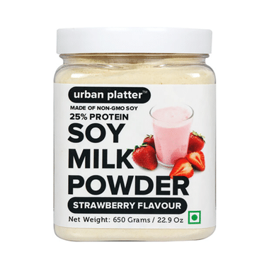 Urban Platter Soy Milk Powder Strawberry