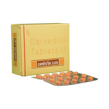 Cardivas 3.125 Tablet