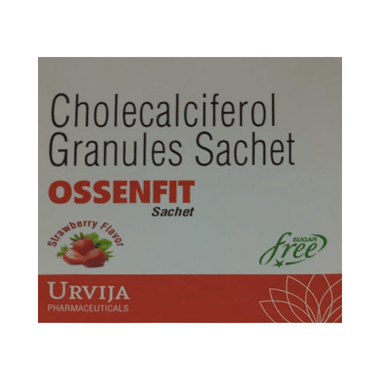 Ossenfit Sachet Strawberry Sugar Free