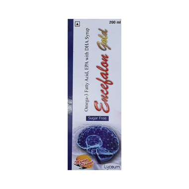 Encefalon Gold Syrup Mango Sugar Free