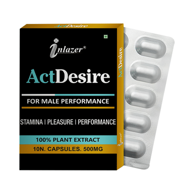 Inlazer Act Desire Capsule For Male Performance