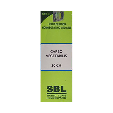 SBL Carbo Vegetabilis Dilution 30 CH